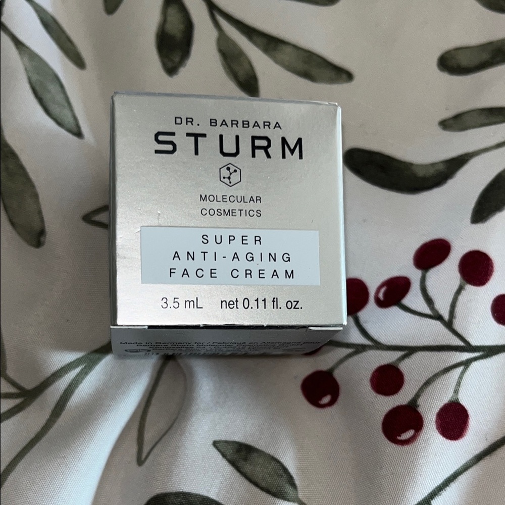 Dr. Barbara Sturm Silver Anti-Aging Face Cream NEW 3.5 ml